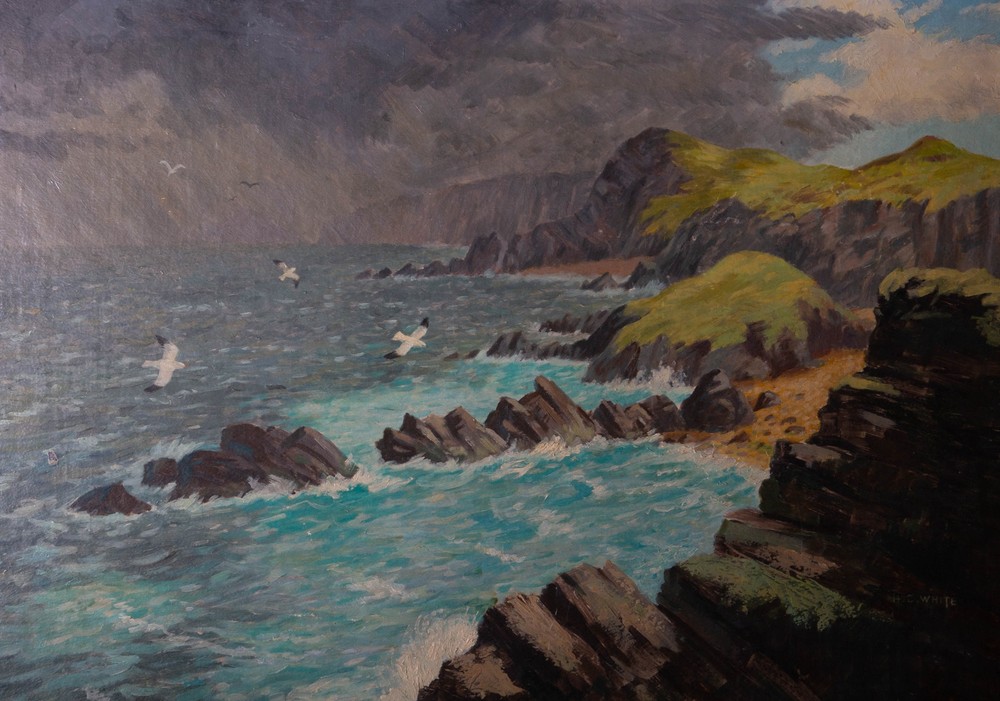 H. C. White – 20th Century Oil, Cheyne Beach, Devon
