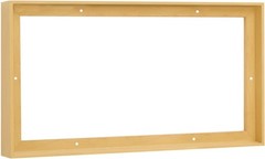 15×30 Light Maple Floater Frame for 1.5″ Deep Canvas Artwork