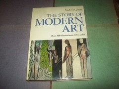 THE STORY OF MODERN ART BY N.LYNTON HC,DJ ART BOOK