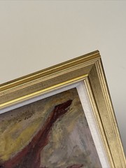 Mid Century Painting Abstract Expressionism Expressionist Cubist Still Life