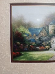 Thomas Kinkade “Beyond Autumn Gate” 11 X 9.5 (including frame)