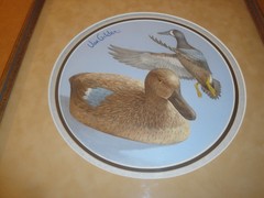 2005 Minnesota Duck Decoy Original Painting Blue Wing Teal LOOK!