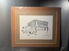ROBERT KELSEY ORIGINAL HAWAII VINTAGE ART MENDONLA 1901 Lahaina Maui Signed.