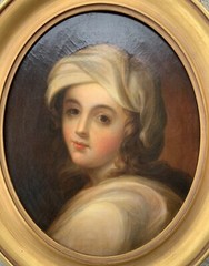 c1850 Oil Painting Beatrice Cenci by Guido Reni Italian Old Master Boston Mass