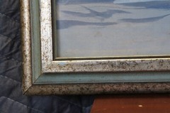 Mid Century Realist Signed Watercolor Painting Sailboats Harbour Marina Nautical
