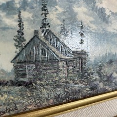 Vintage 1983 James Lorimer Keirstead „Yukon Spring“ Art Print Framed Signed