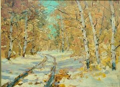 Landscape Oil Painting Impressionist, Utah / Colorado, Mid-Century, Edmond Woods
