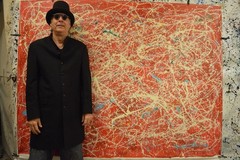 Jackson Pollock Styl Giant Profesional Painting 84”X62” (7 Foot) Abstract Modern
