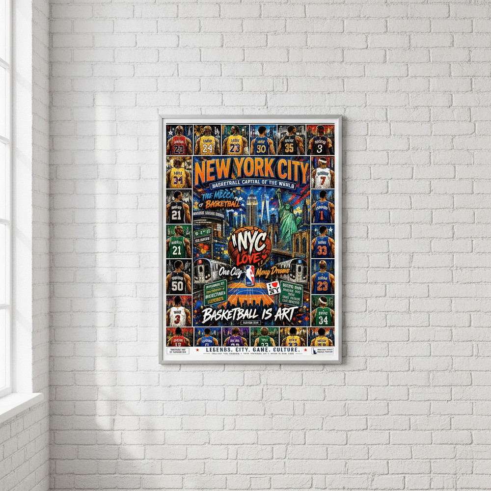 World Cup & Multi-Sport Collage OR Basketball Legends „Mecca“ Collage.
