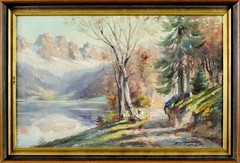 Emil Fiala (Czech,1869-1933) oil painting antique 132278