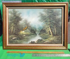 Wilson Henry Irvine Original Antique Landscape Painting
