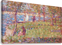 Georges Seurat Study Grande Jatte Reproduction – Giclee Canvas/Paper/Stretched