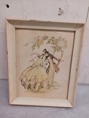 Maude Eggemeyer The Lover’s Vintage Lithograph 1939 9″ X 10″