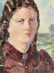 Albert Zahlbruckner 1895 – 1962 Portrait around 1930. Woman Lady Portrait