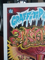 Adam Bomb Painting – Garbage pail kids Fan Art – 24 X 36 Inches By Artist MAKE$