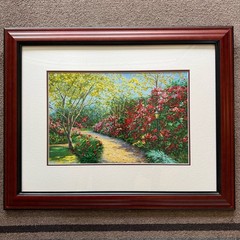 Framed Art Serigraph. Signed. Schaefer And Miles “Into the Light” Framed 26×20