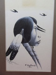 E-JOSHUA-JR-ORIGINAL-1981-NATIVE-AMERICAN- Painting