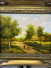 Idyllic Country Stroll in the Golden Hour 13×15