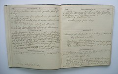 HISTORIC 1865 EDWIN WHITEFIELD LANDSCAPE ARTIST JOURNAL DIARY, 1842 SILVER MEDAL