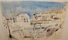 ALFRED BIRDSEY ORIGINAL WATERCOLOR BERMUDA SCENE PAINTING #19