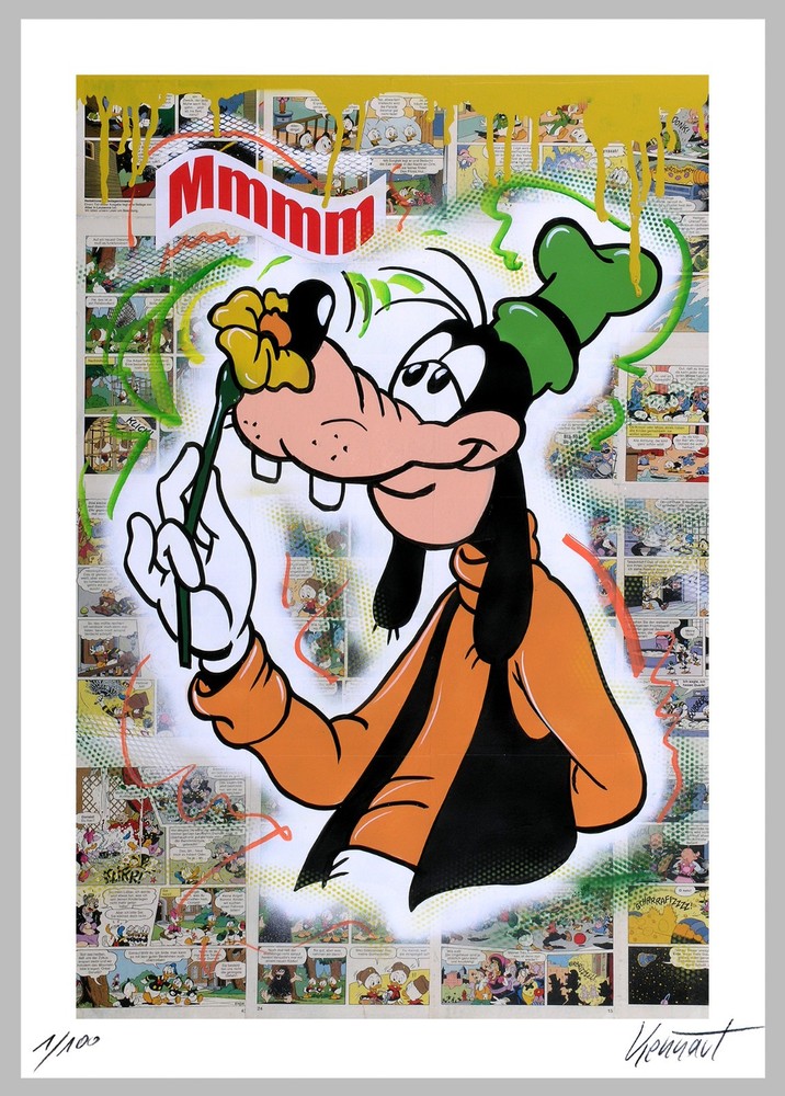 Art Print Graphic Street Art, Pop Art Picture, Hand Signed, Limited, Numbered
