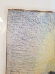 Richard Albitz, 1876 Berlin – 1954 ibid colored pencil / paper. fisherman