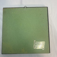 Gold Leafed Painting Of Windmills