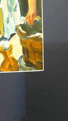 Russian PAINTING. Signed Petr Nemchinov. At the fair. 2013
