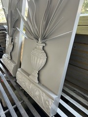 2 Art Deco Metal Wall Art