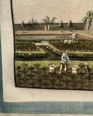 4 Early 19th Century Canton Export Paintings-Tea Trade