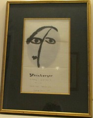 Steinberger: Art Gallery Announcement, Framed, ca. 1965