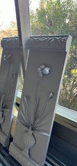 2 Art Deco Metal Wall Art