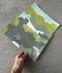 Contemporary Oil Abstract Landscape Original Painting Signed Collect Fine Art