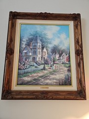 GORGEOUS Oil Dennis P. Lewan Signed 127/500 Watching Over You
