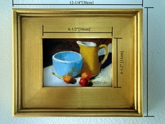 Three Cherries Bowl and Pitcher
