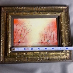 Raphael Enamel On Copper Original 7”x 5” Framed Artwork-Signed