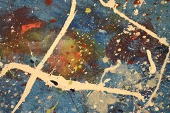 Pollock/Richter style￼ Profession￼al Painting 81” X 62”(6ft 9in)Abstract Modern