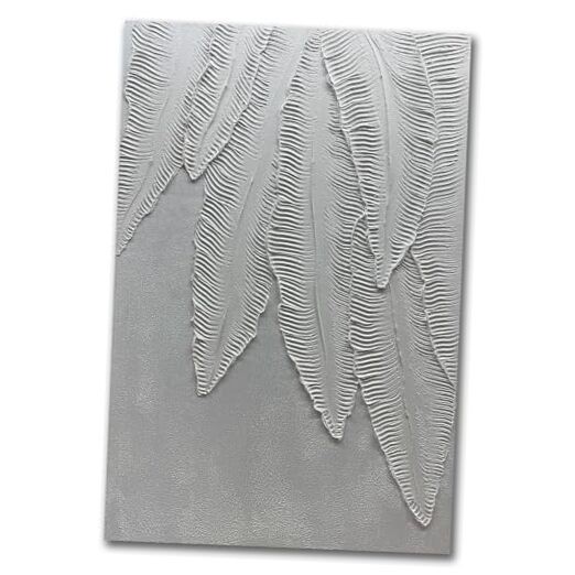 Paintings – Contemporary Abstract Art leaf Oil Painting On 36L“ x 24W“ AQ053