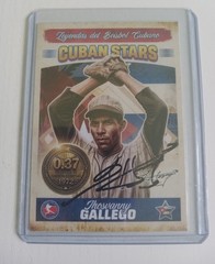 Cuban Stars Ihosvanny Gallego ORIGINAL SIGNATURE numbered