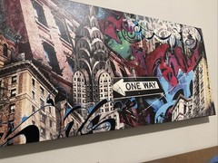 graffiti canvas art Lithograph By INS