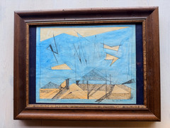 LYONEL FEININGER – Watercolour on Paper, Framed –