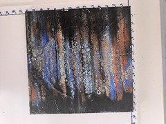 Vibrant Abstract Acrylic Pour Painting – Modern Wall Art – Resin Coated