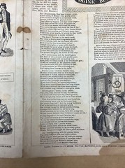 J.V. Quick New York The Drunkards Coat Of Arms Broadside 1850’s RARE!!!