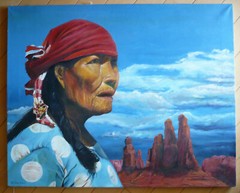 BRIAN ALESHIRE, CANYONS CANYON ARIZONA or SOUTHERN UTAH LANDSCAPE VINTAGE OIL