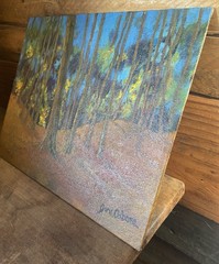 Original Oil Painting 8×10” Mystery Forest