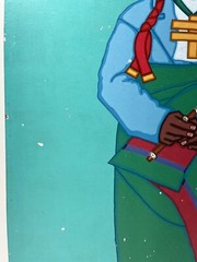 JESSE T HUMMINGBIRD CHEROKEE NATIVE AMERICAN OKLAHOMA SOUTHWEST POP ART PAINTING
