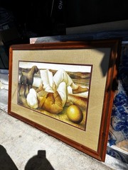 Fabio Hurtado Spanish Painter Art 54” X 38”