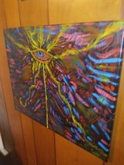Eye Acrylic Painting