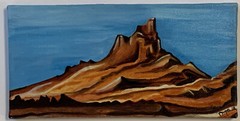 Painting Arizona Landscape Monument Valley ? Desert Southwest Mountain Signed
