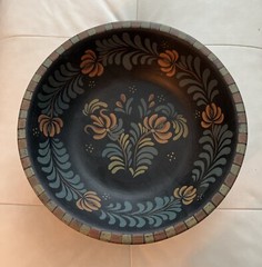 Wooden Bowl Handmade And Signed By Kathy Graybill